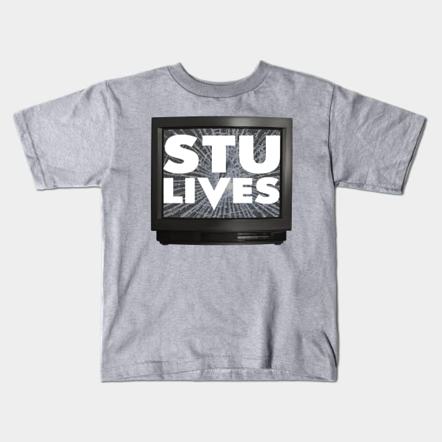 Scream - Stu Lives (TV) Kids T-Shirt by Miscast Designs